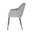 Kick dining chair Guus - Dark Grey