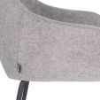 Kick dining chair Guus - Dark Grey