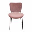 Kick dining chair Ize - Pink