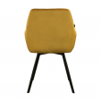 KICK KARL Velvet Dining Chair - Gold