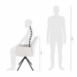 Kick Dining chair Lex - White