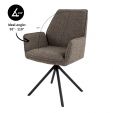 Kick Dining chair Lex - Taupe