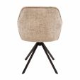 Kick dining chair Luc - Champagne