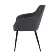 Kick Dining Chair Maud - Dark Grey