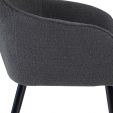 Kick Dining Chair Maud - Dark Grey