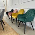 Kick Dining Chair Monza - Gold