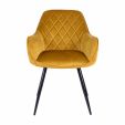 Kick Dining Chair Monza - Gold