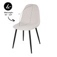 Kick Dining Chair Noor - Beige