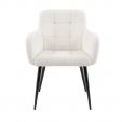 Kick Rev Dining Chair - Texture Wit - White