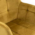 Kick Rev Dining Chair - Velvet - Gold