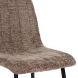 Kick dining chair Sem - Taupe