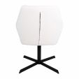 Kick dining chair Viktor Boucle - White