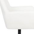 Kick dining chair Viktor Boucle - White