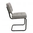 Kick Yves Tubular Frame Chair - Grey