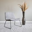 Kick armchair James - Grey