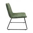 Kick armchair James - Green