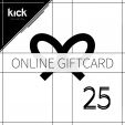 KICK online gift-card - 25