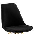 Kick Jens Bucket Chair - Black