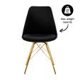 Kick Jens Bucket Chair - Black