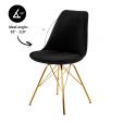 Kick Jens Bucket Chair - Black