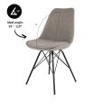 Kick Jens Bucket Chair - Grey