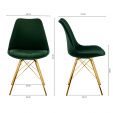 Kick Jens Bucket Chair - Dark Green