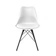 KICK LUUK Metal Bucket Chair - White