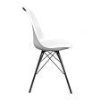 KICK LUUK Metal Bucket Chair - White