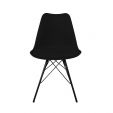 KICK LUUK Metal Bucket Chair - Black