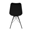 KICK LUUK Metal Bucket Chair - Black