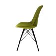 KICK Velvet Bucket Chair - Green - Green