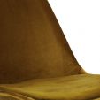 KICK Velvet Bucket Chair - Gold - Gold