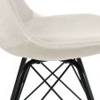 Kick Velvet Bucket Chair - Ivory - Ivory
