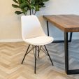 Kick Velvet Bucket Chair - Ivory - Ivory