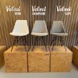 Kick Velvet Bucket Chair - Ivory - Ivory
