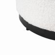 Kick Pouffe Teddy - White