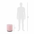 Kick Pouffe Teddy - Pink