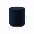 Kick Pouffe Teddy - Dark Blue