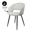 KICK DEAN Dining Chair - White