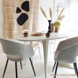 KICK DEAN Dining Chair - White