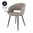KICK DEAN Dining Chair - Grey