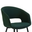 KICK DEAN Dining Chair - Dark Green