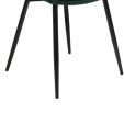 KICK DEAN Dining Chair - Dark Green