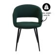 KICK DEAN Dining Chair - Dark Green