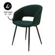 KICK DEAN Dining Chair - Dark Green