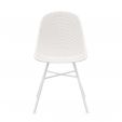 Set of 4 Kick Sol Garden Chair - White
