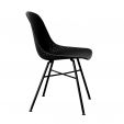 Set of 4 Kick Sol Garden Chair - Black