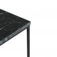 Kick Marble Side Table - Black