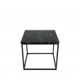 Kick Marble Side Table - Black