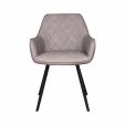 KICK KARL Dining Chair - Grey/Beige